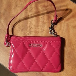 Coach wristlet